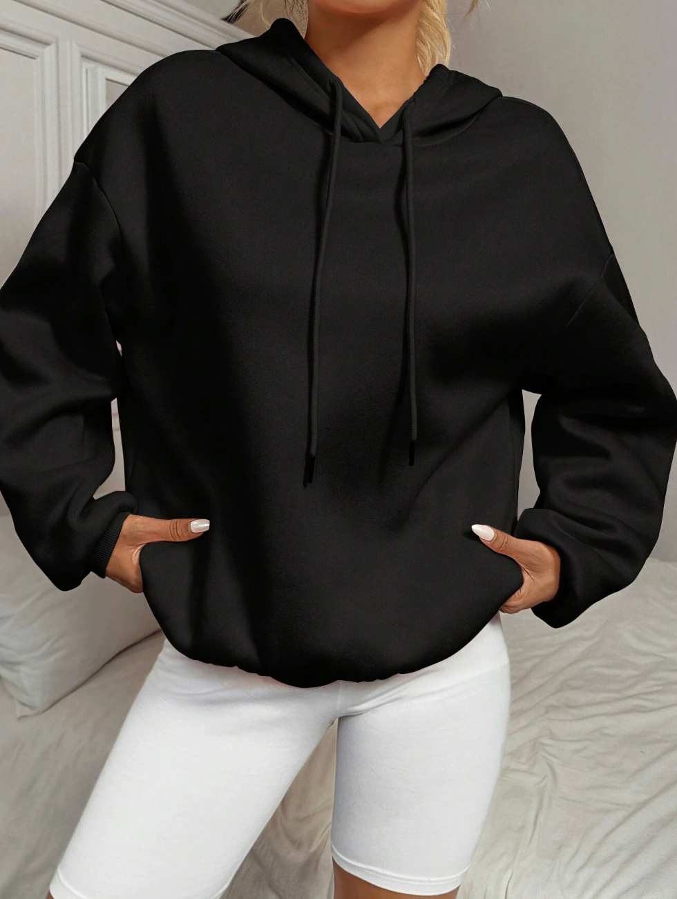 Layora - Black Tribal Graphic Hoodie